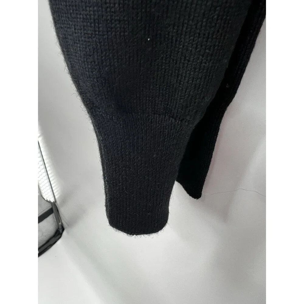Men’s Jack Spade Bleecker Street New York Pullover Sweater Size XL black wool