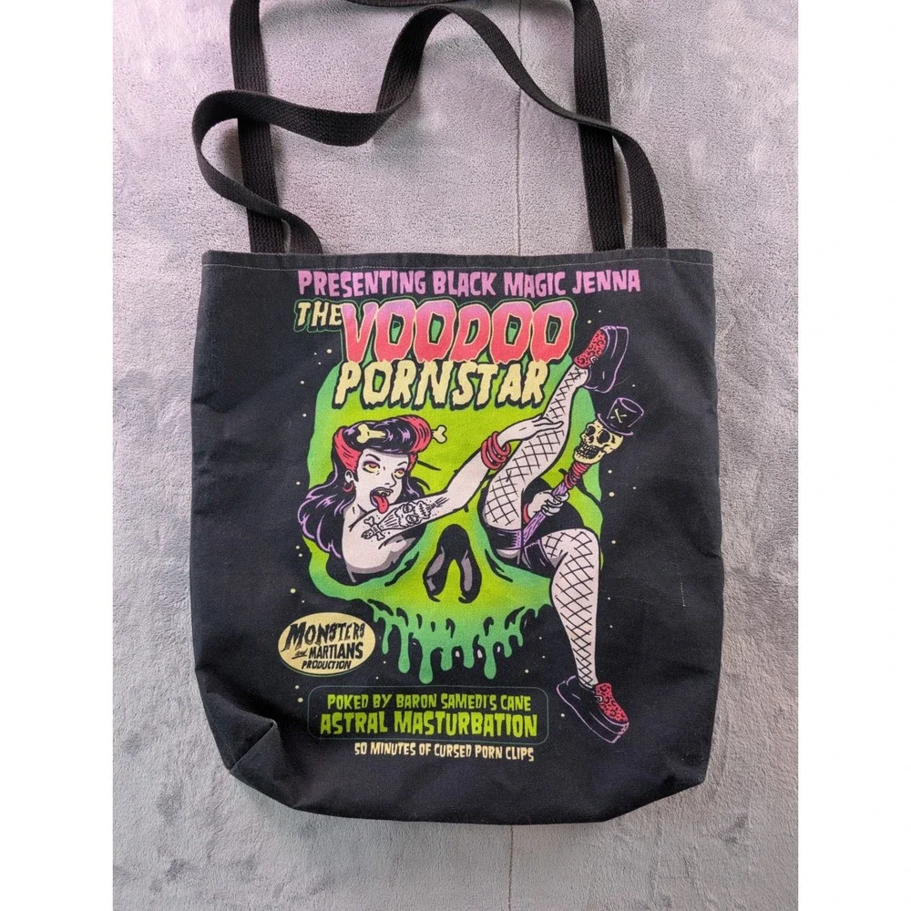 Monsters and Martians black canvas