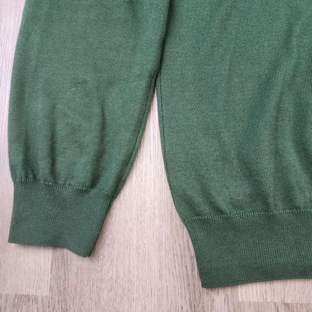 Vineyard Vines Thaxter Quarter Zip Cashmere Blend Sweater size M