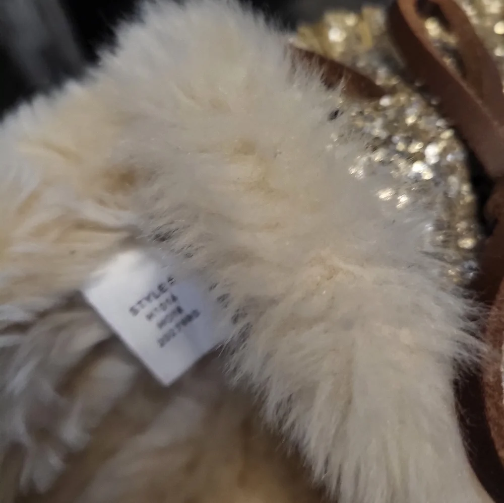 J. Crew glam slippers