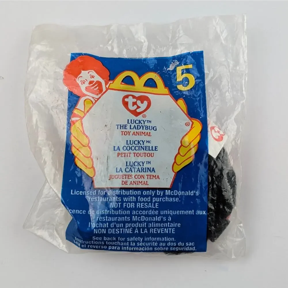 McDonalds TY Beanie Babies lot seven
