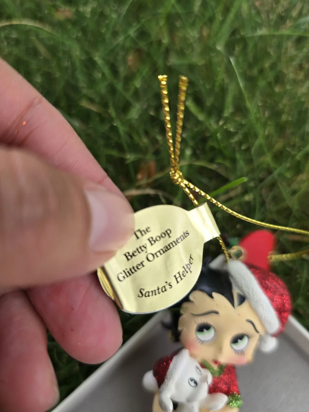 The Danbury Mint santa helper