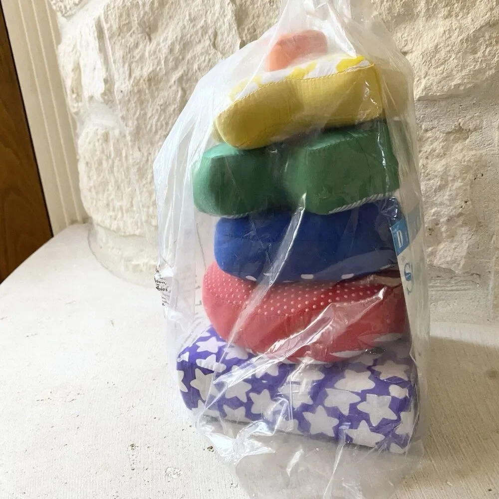 Stacks Of Fun Discovery‎ Toys Soft Shapes NEW Toddler Preschool Learning 1996
