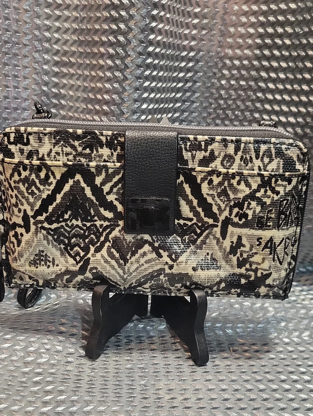 Sakroots compact wristlet