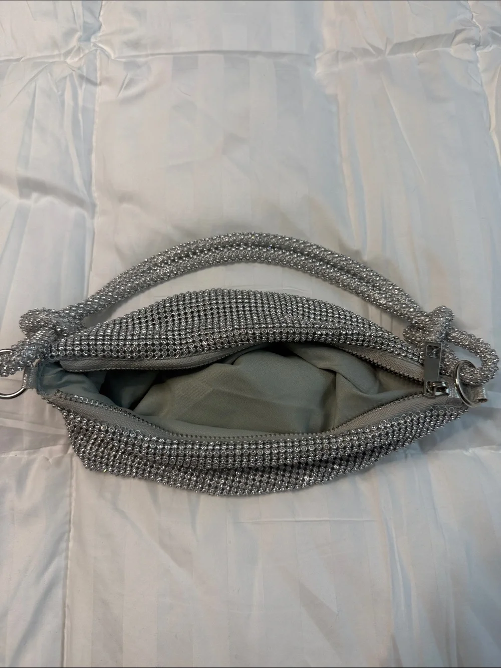 No brand sparkling silver