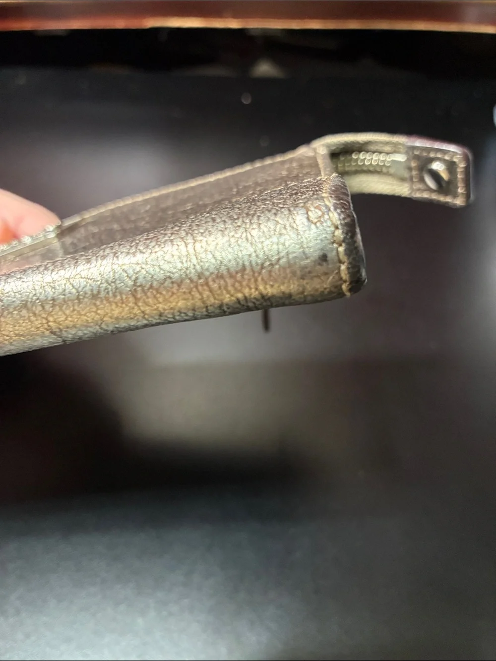 Coach compact wristlet