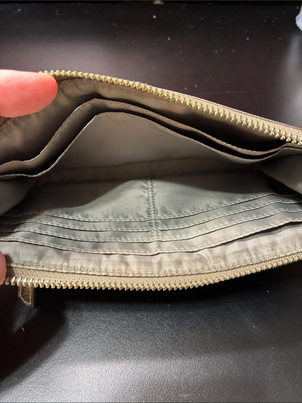 Coach compact wristlet