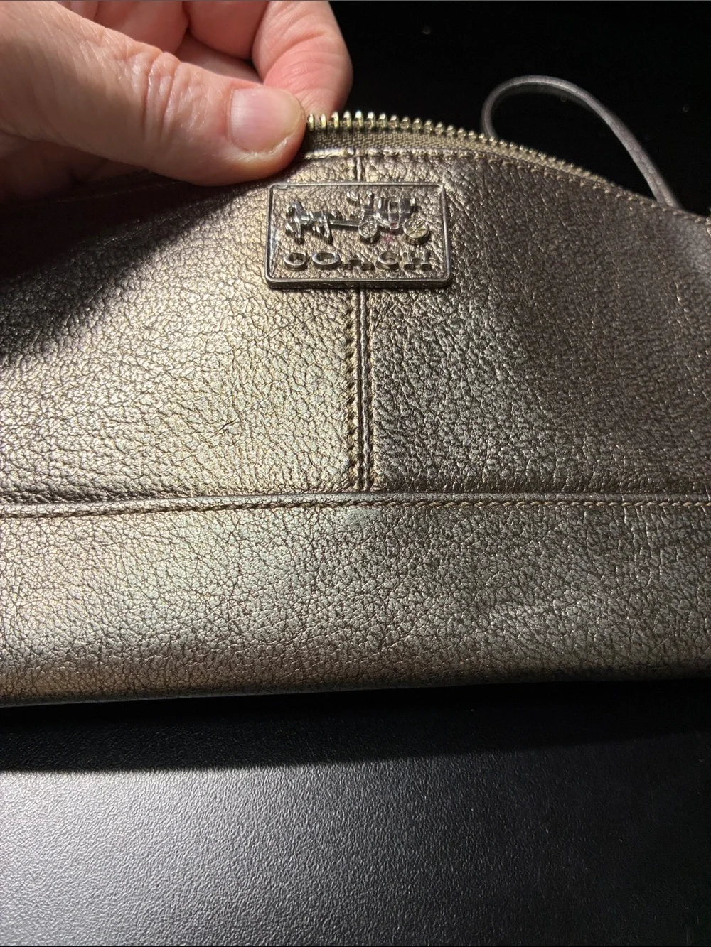 Coach compact wristlet
