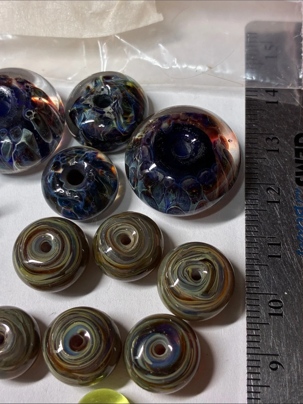 N/A assorted lampwork