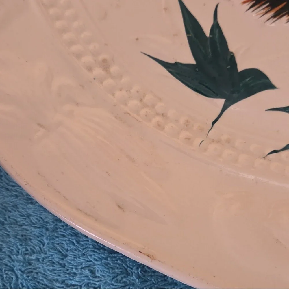Unmarked hand painted