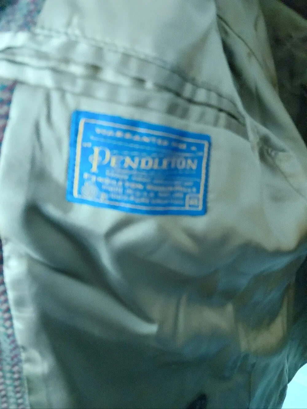 Pendleton sport coat