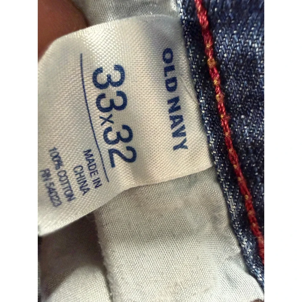 Old Navy Boot Cut Mens Blue Denim Jeans Medium Wash 34x30