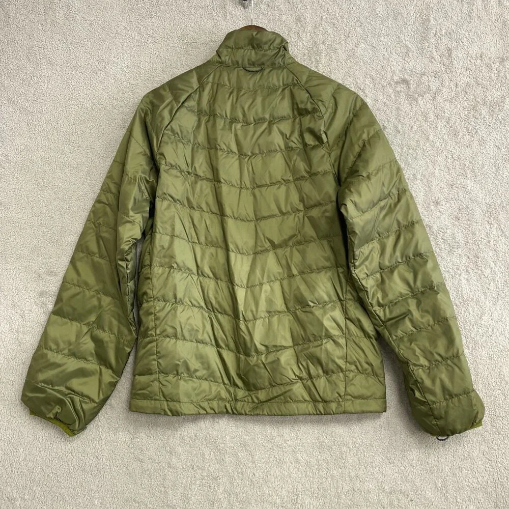NEW Lands' End Men's S 800 Packable Down Jacket Smokey Olive Lightweight Puffer