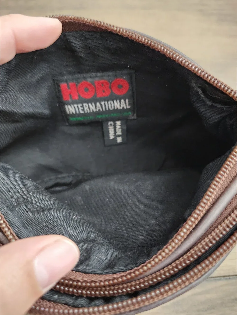 HOBO brown leather