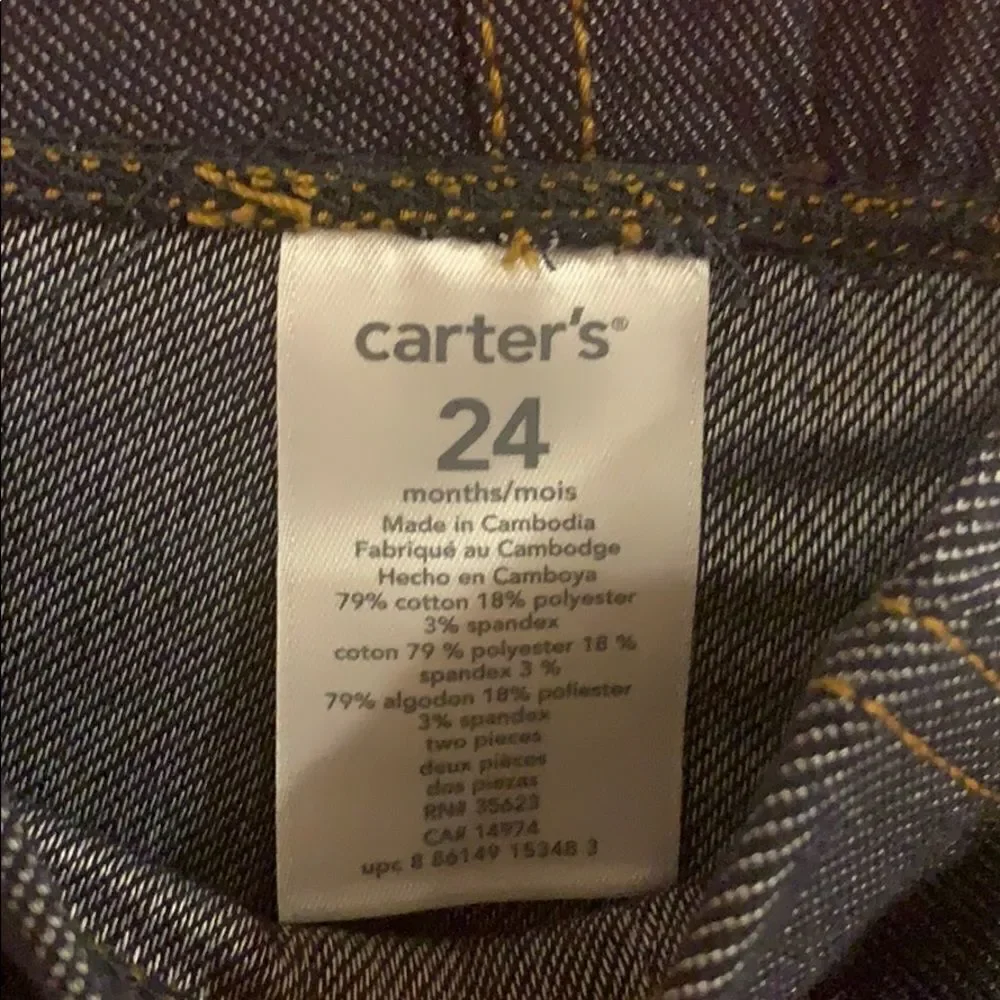 Carters new tag
