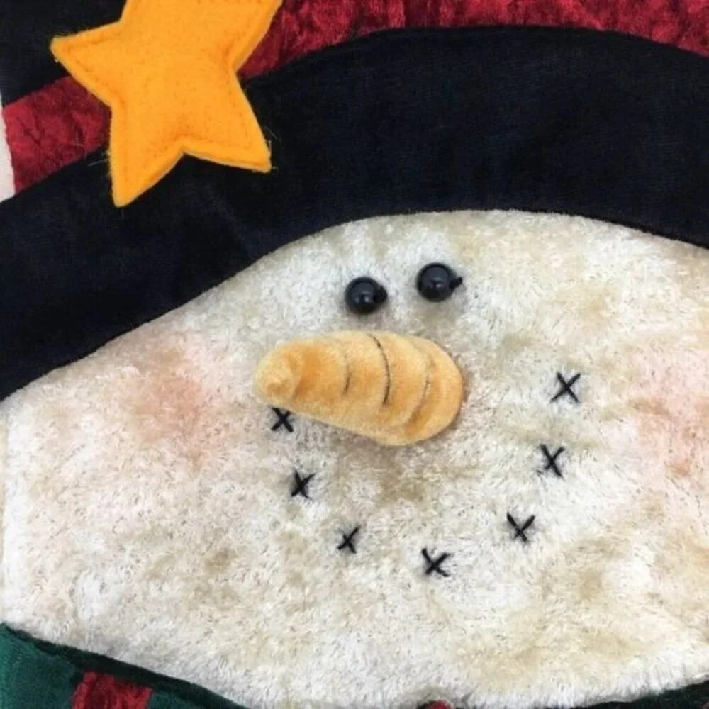 N/A snowman stocking