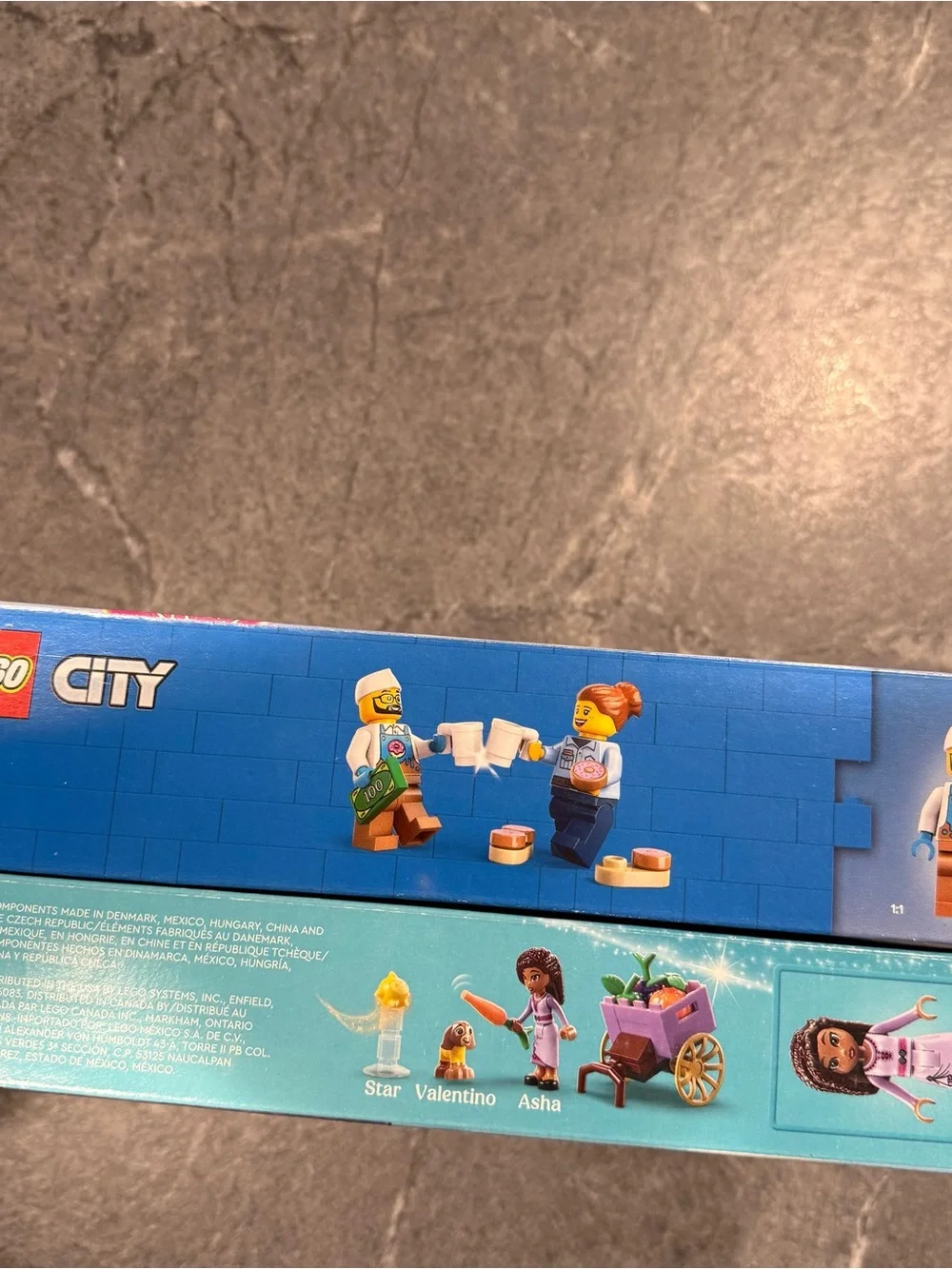 Lego never sealed sticker