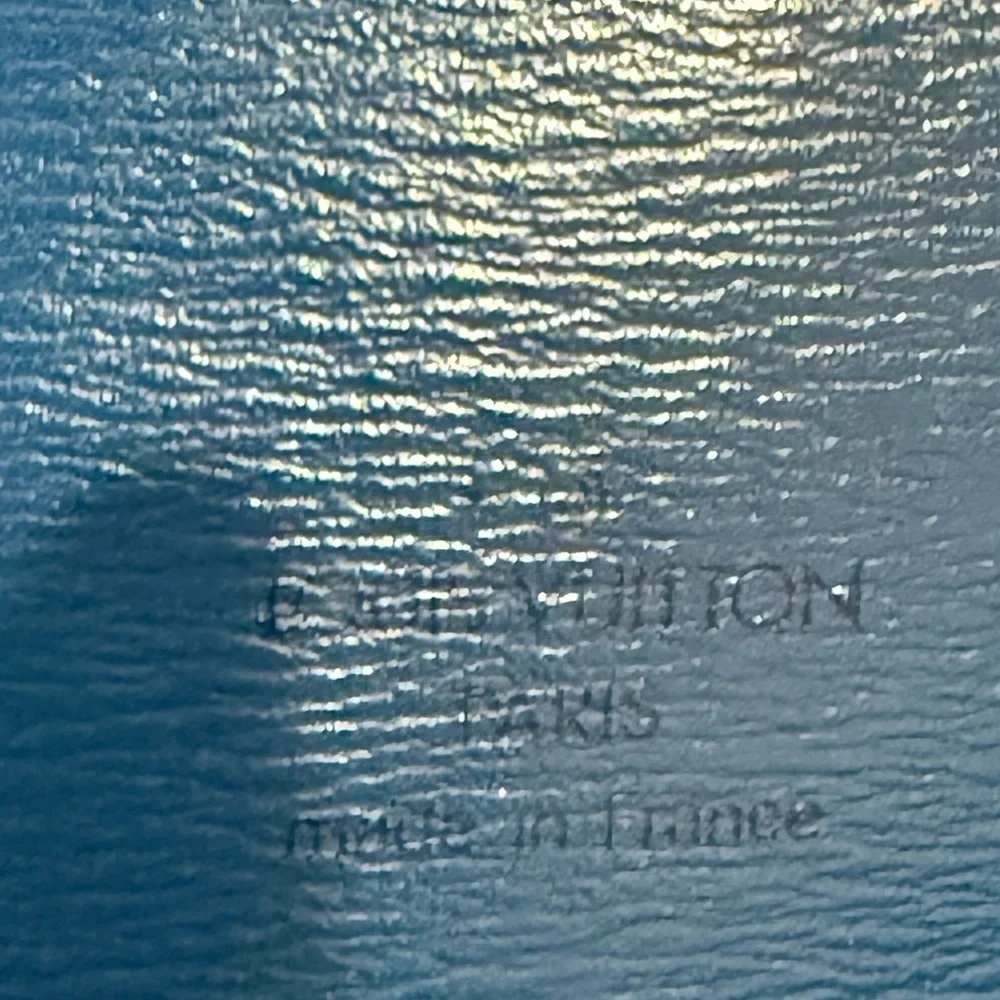 Louis Vuitton blue comps nice