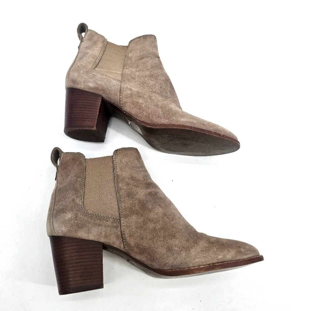 Madewell taupe leather