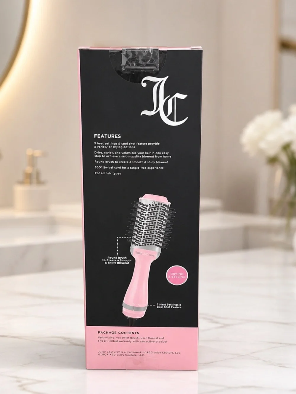 Juicy Couture handle comfortable