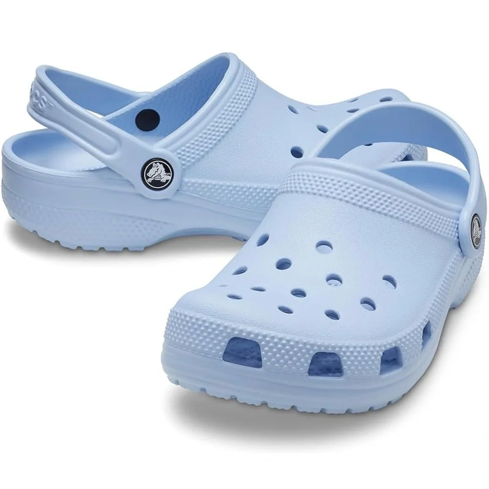 CROCS - NEW Kids Classic Clogs in Blue Clacite - Size 3