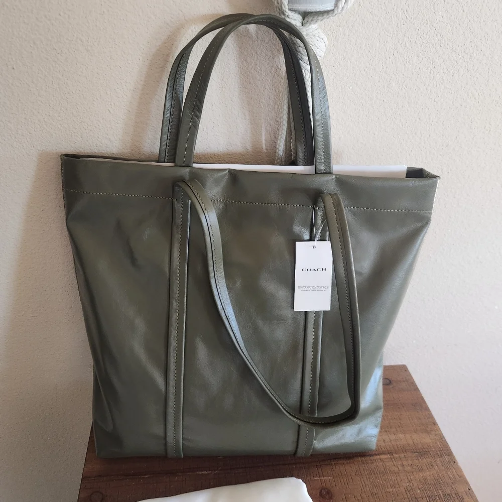 Coach leather army
