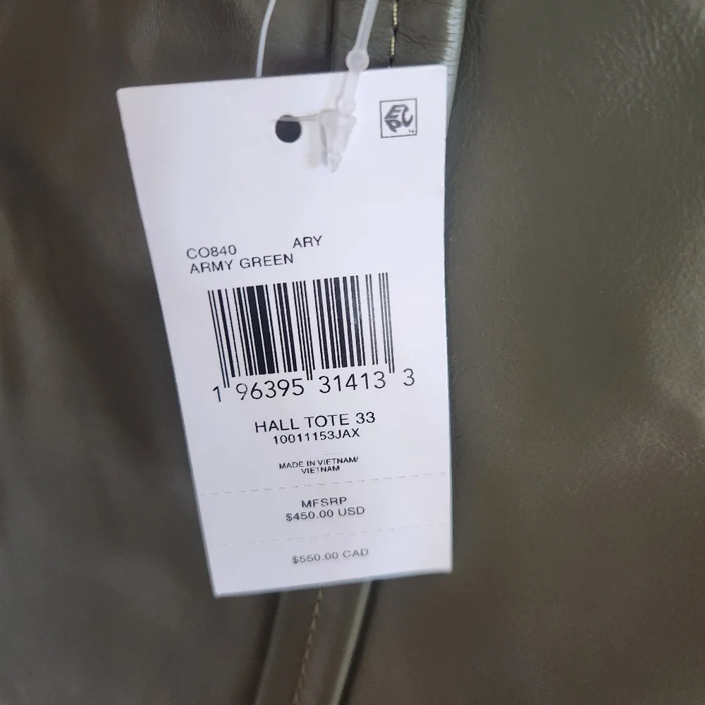 Coach leather army