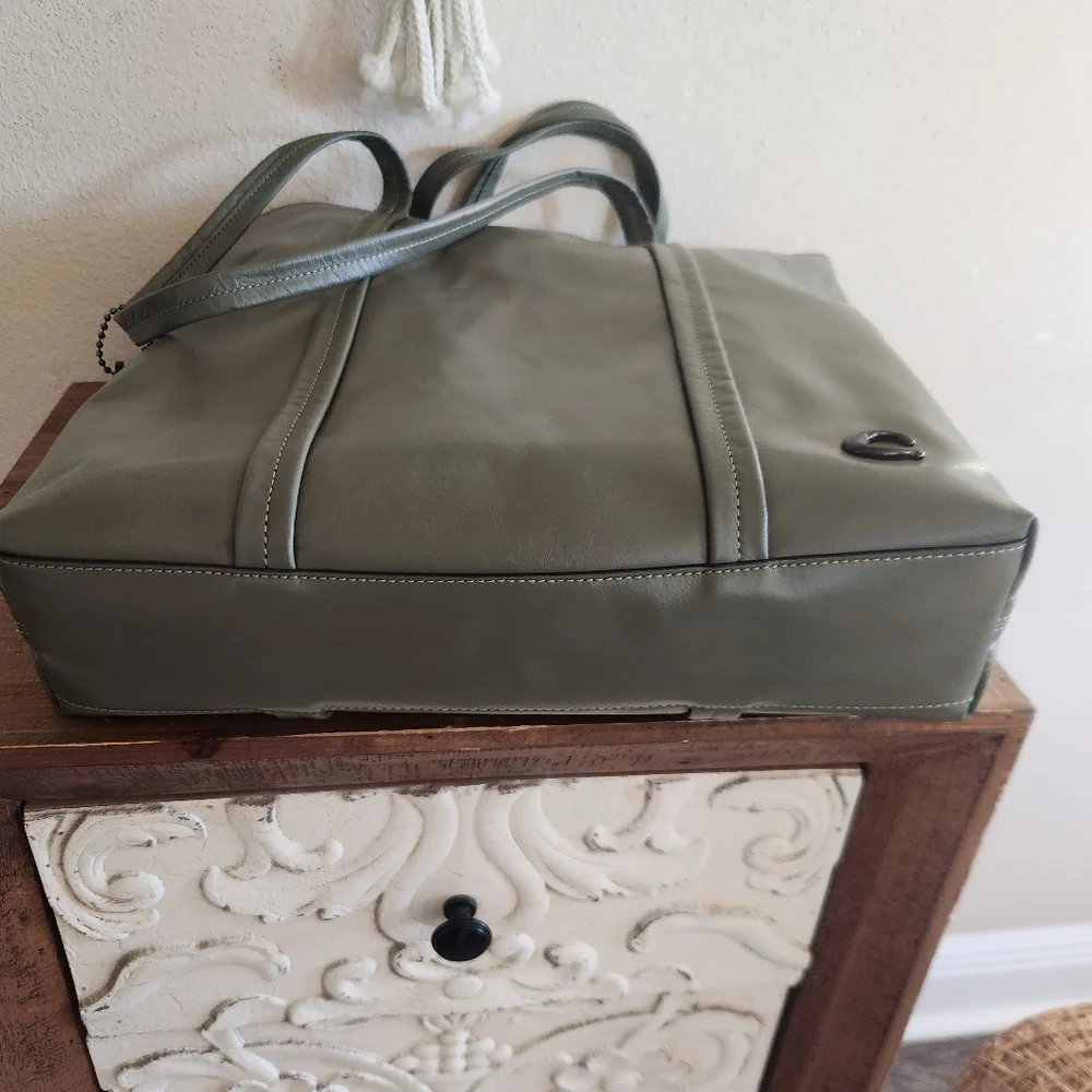 Coach leather army