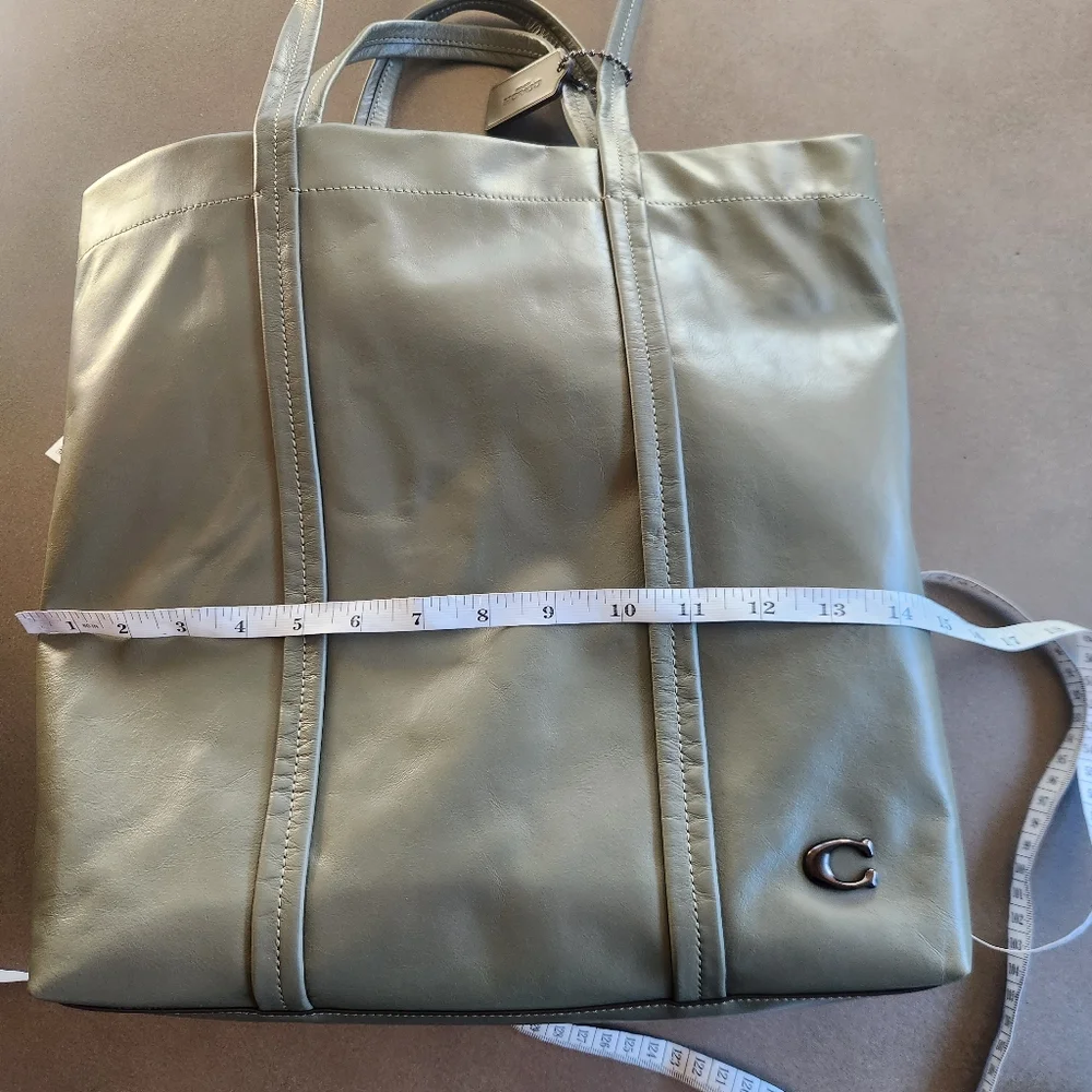Coach leather army