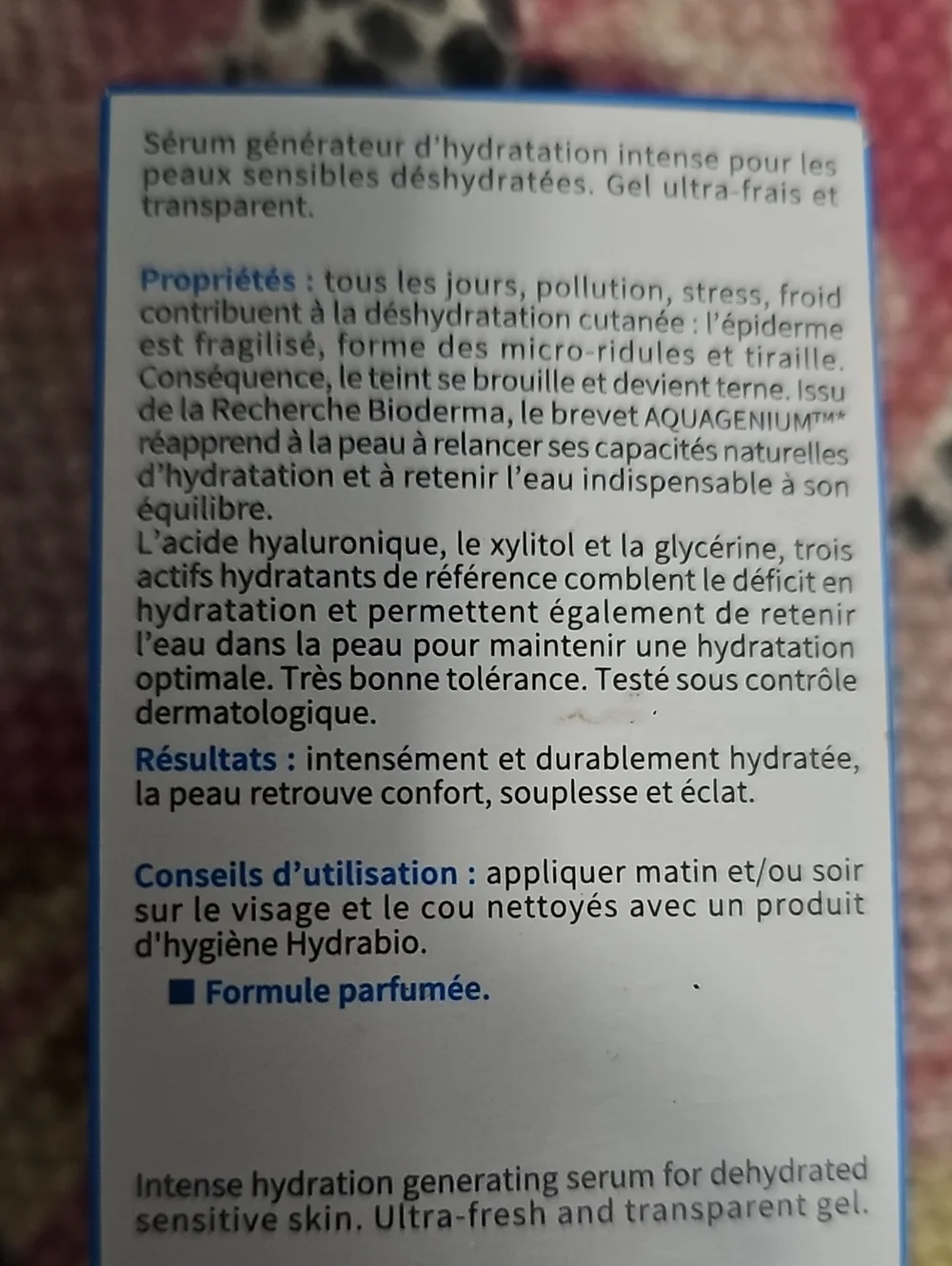 Bioderma moisturizer new