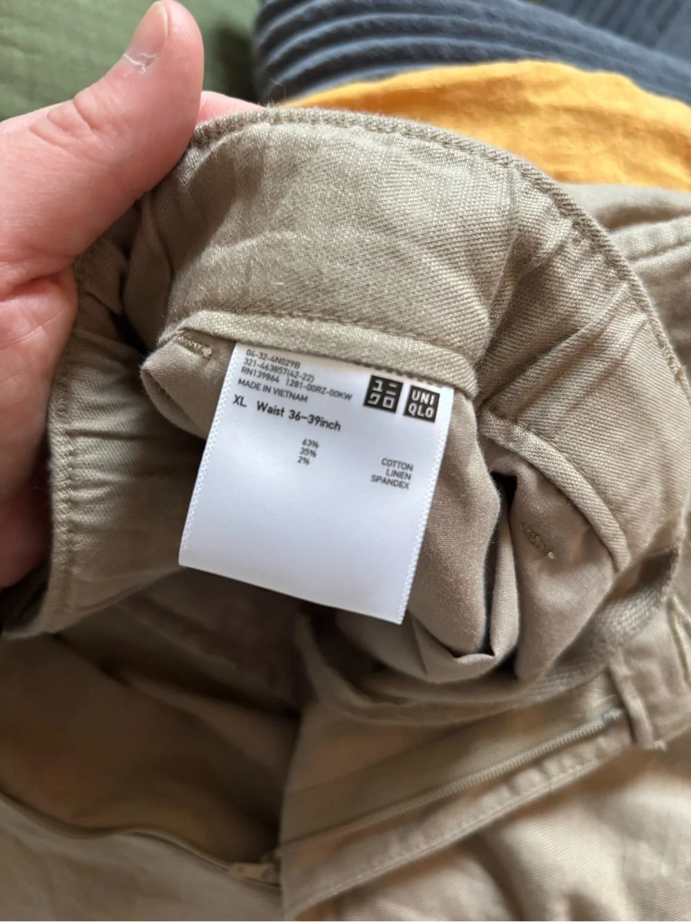 Uniqlo clean straight