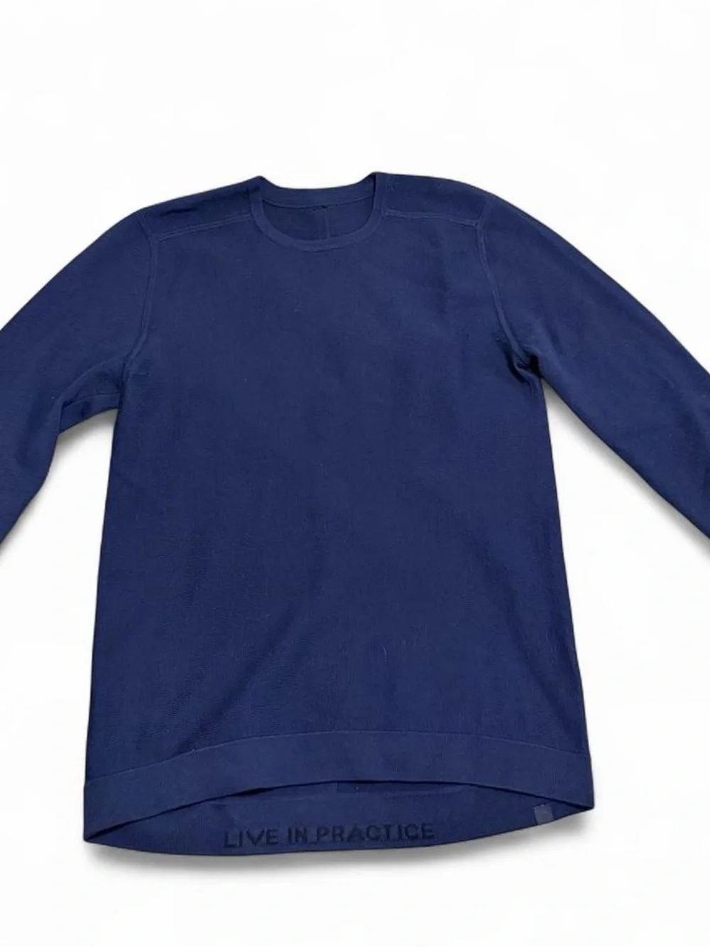 lululemon athletica Men’s Classic Navy Crewneck Pullover