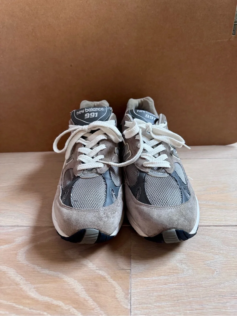 New Balance suede mesh