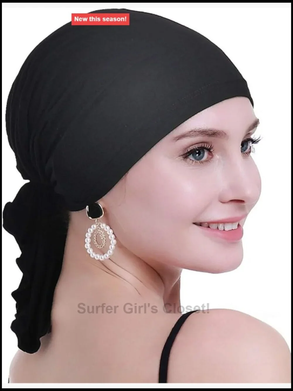 Chemo Headscarf for Women Hair Loss - Slip On Headwear Turban