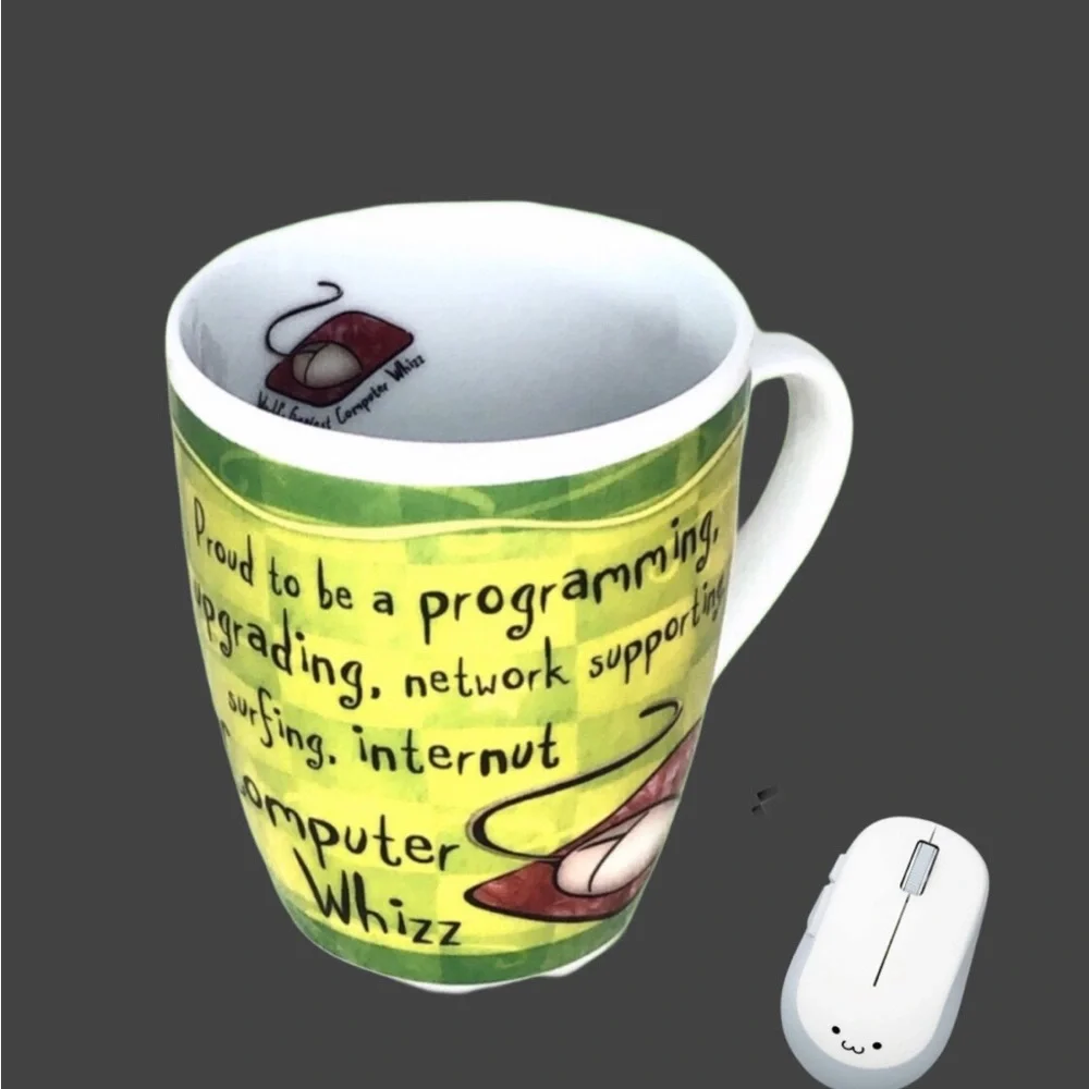 Co Worker History & Heraldry Computer Whizz Gift Mug 14oz