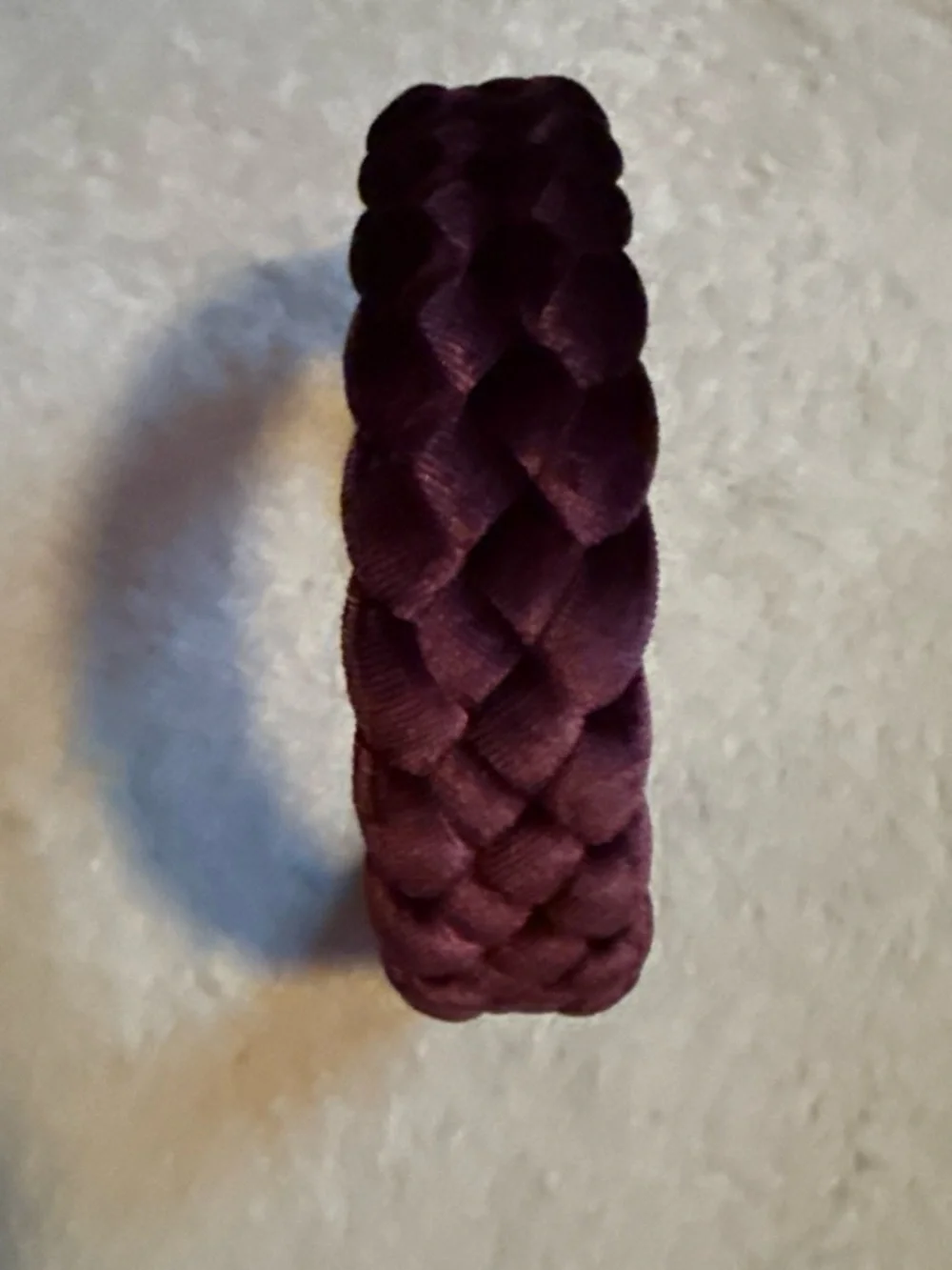 N/A plush braided