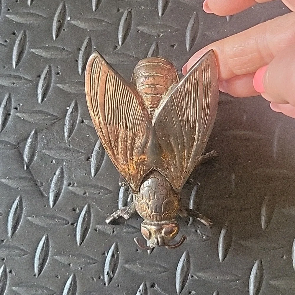 Vintage Brass Fly/Insect Ashtray/Trinket Holder