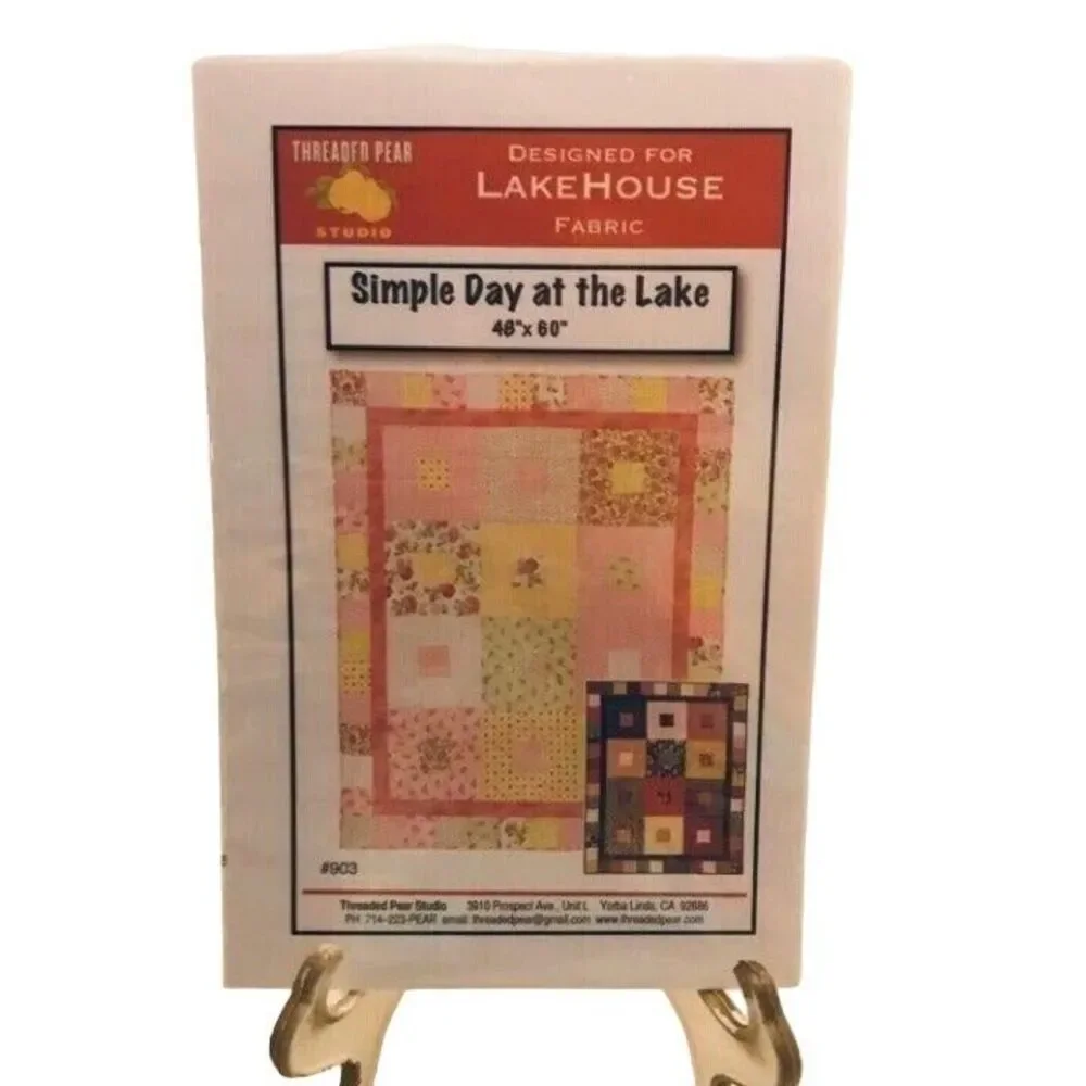 #1555 Simple Day at the Lake Quilt Sewing Pattern