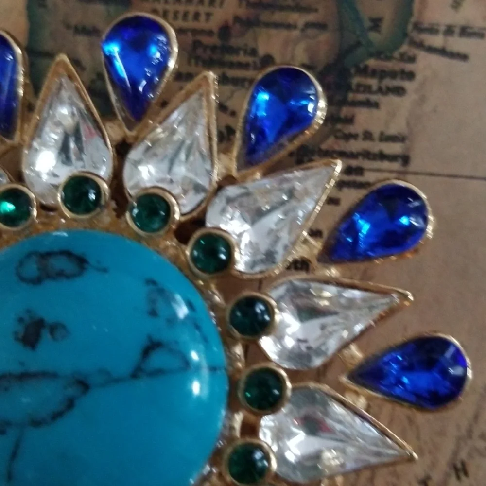 Vintage large peacock