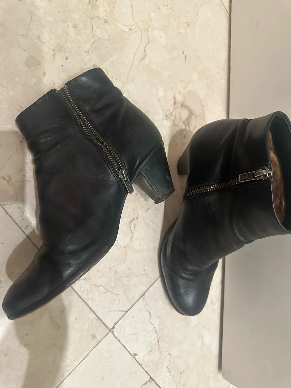 Frye opening boot size