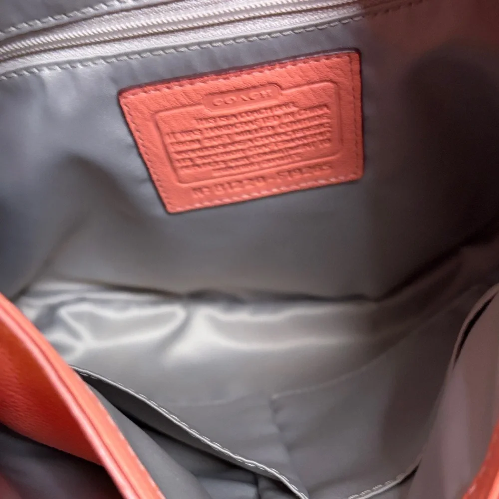 Coach leather crossbody