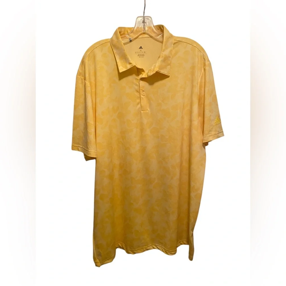 Bundle of Floral Print golf‎ polos. Brands include Adidas and Monterey. Size XL