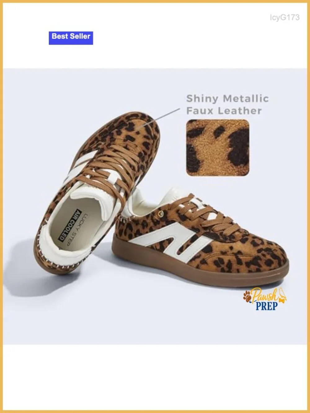 Genuine Leather & Suede Retro Fashion Sneakers with Gum Sole