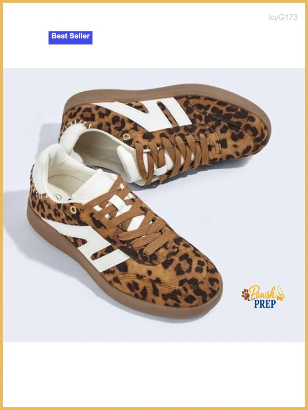 Genuine Leather & Suede Retro Fashion Sneakers with Gum Sole