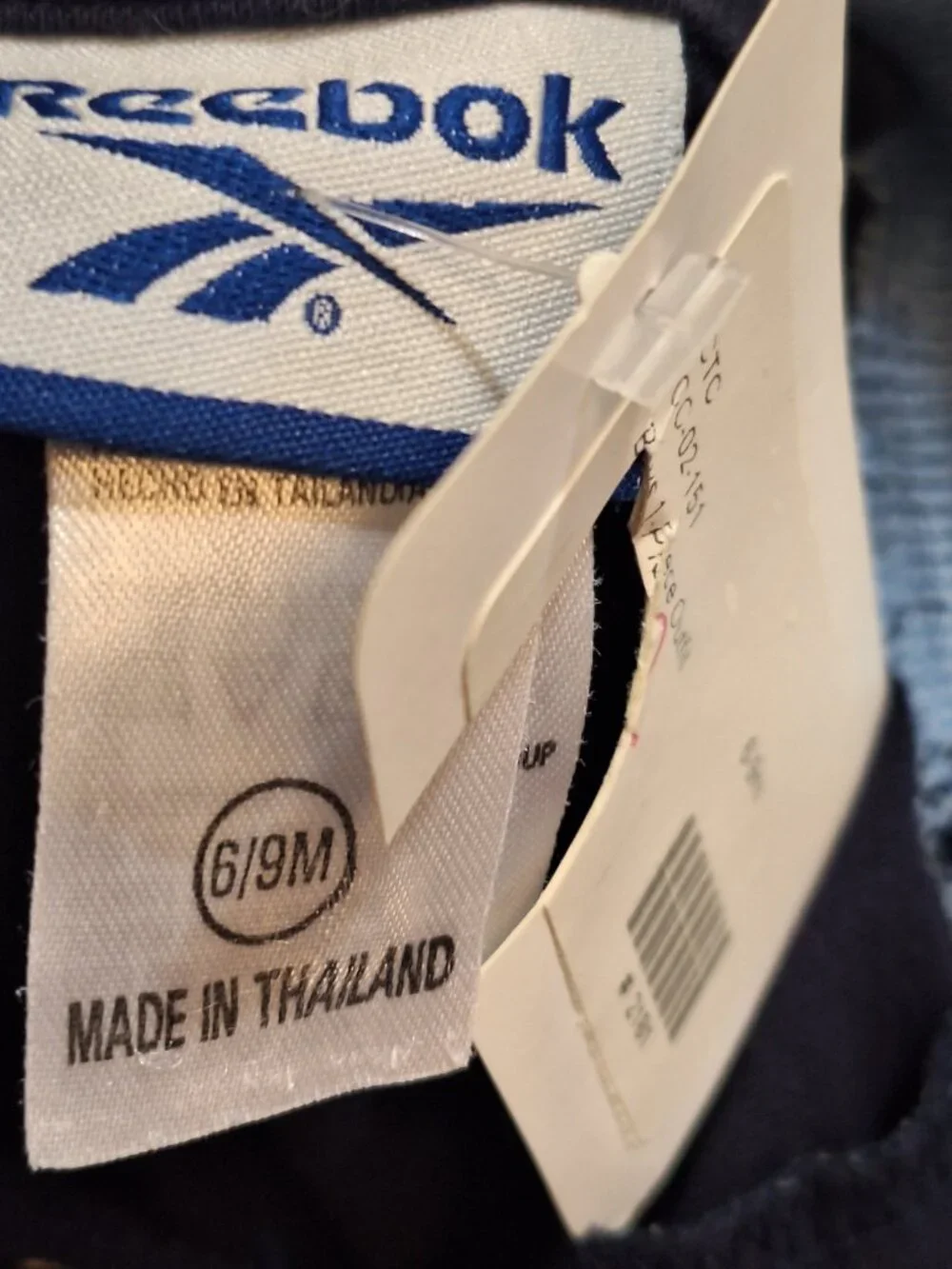 Reebok onesie months