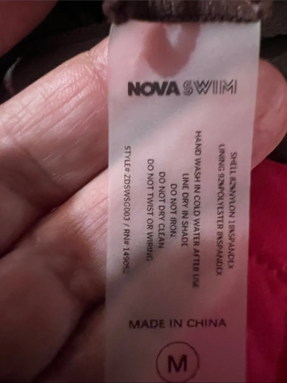 Nova Swim stylish dark