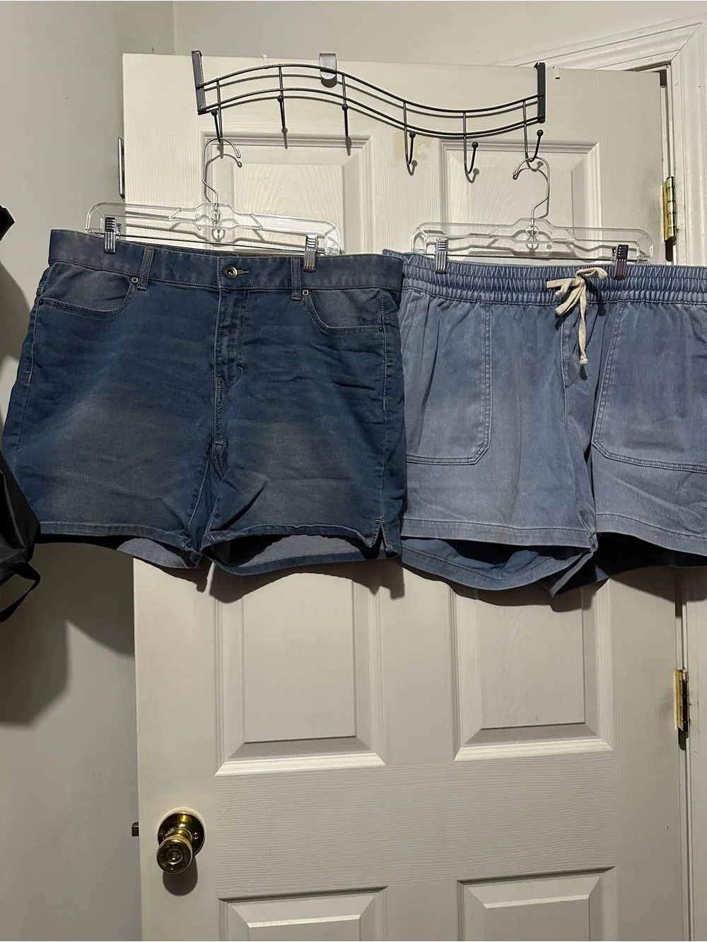 Terra & Sky and Lane Bryant Blue Denim Shorts 2 Pair XXL/16W