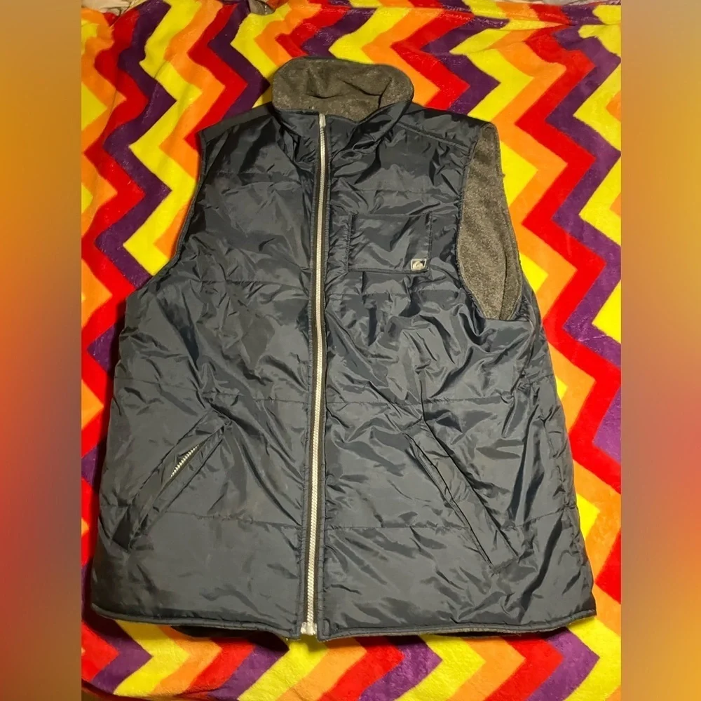 Vintage QuickSilver reversible vest