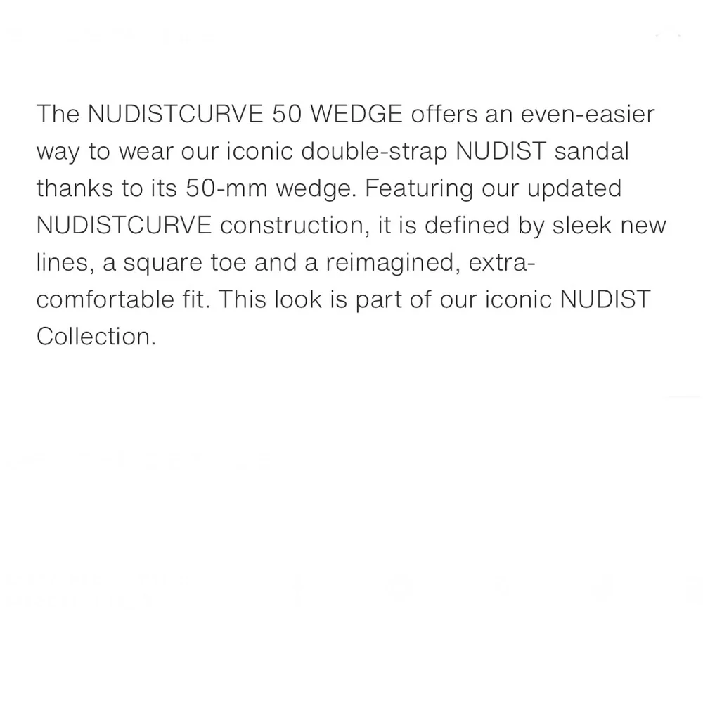 Stuart Weitzman iconic nudist