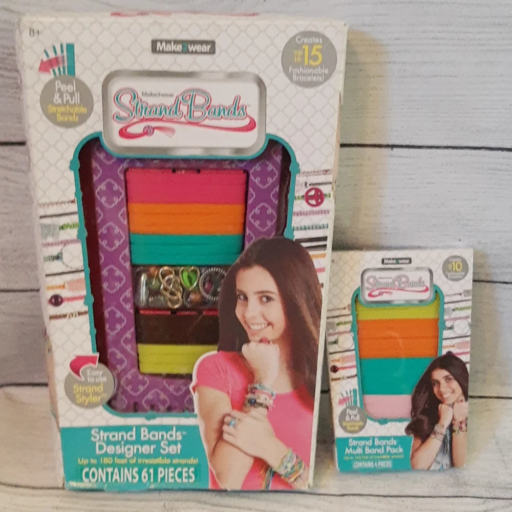 Jewelry Bracelet Maker, Up To 15 Bracelets, PLUS BONUS Accessory Pack (YELLOW)